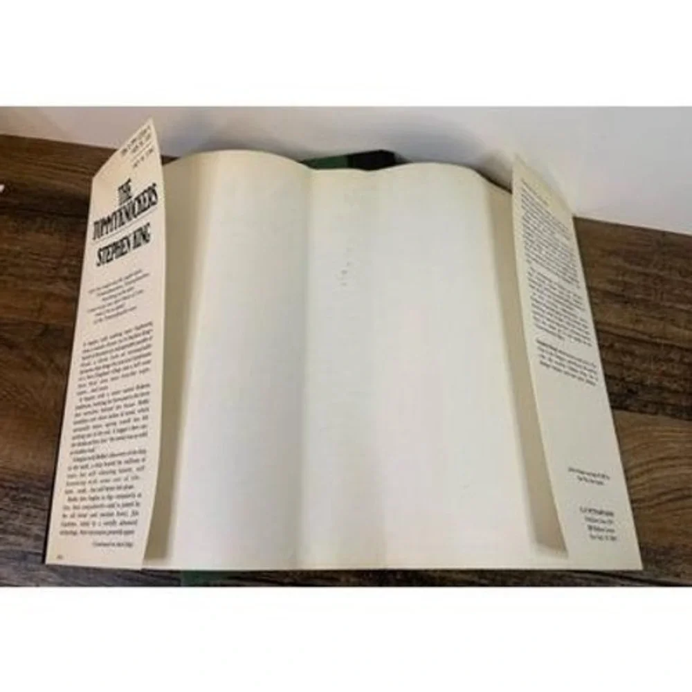 The Tommyknockers Stephen King Hardcover 1987 1st Ed Permissions Print ERROR